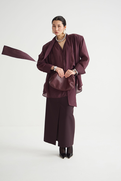 Блуза ROSA MIA AIM, цвет: сливовый, MIA706 купить онлайн