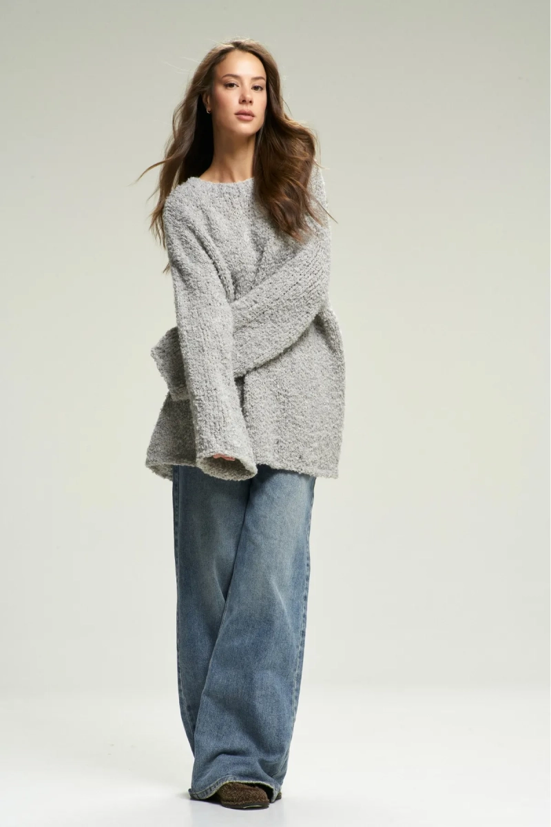 Джемпер Букле HAND MADE Grey Erist store, цвет: Светло-серый, НФ-00002527 купить онлайн