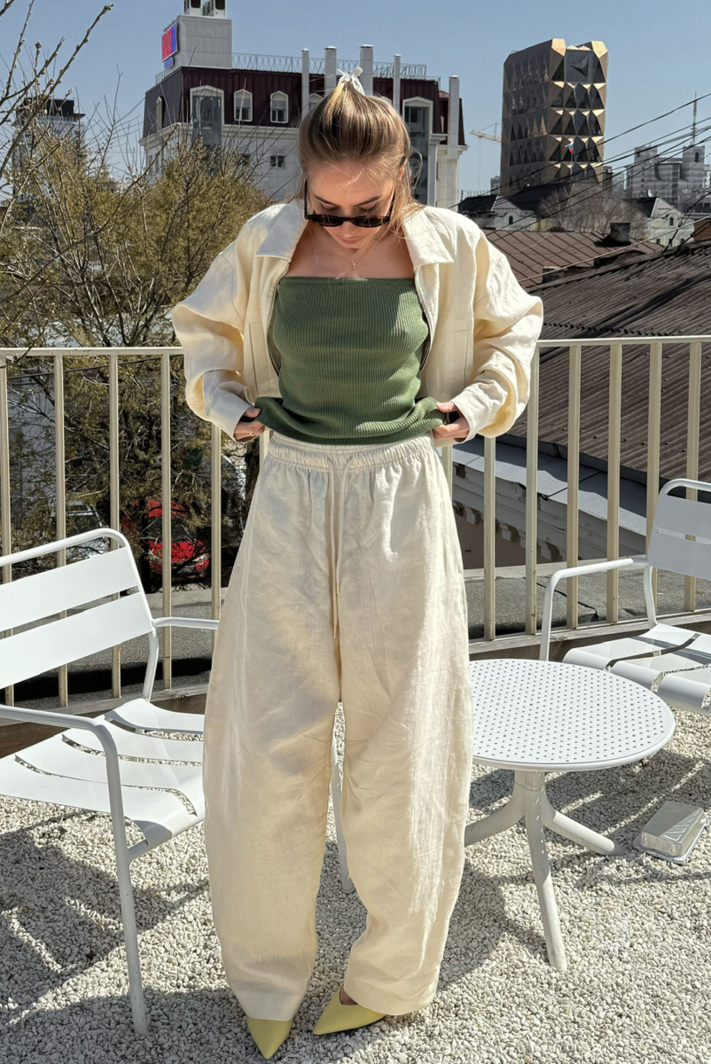 Топ-бандо вязаный LIGHT GREEN Label .B, цвет: light green Kn.09.2.01LGR |новая коллекция купить онлайн