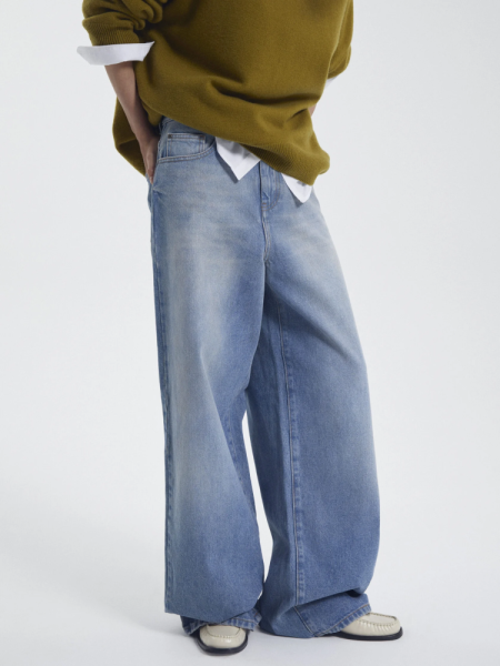 Джинсы wide leg