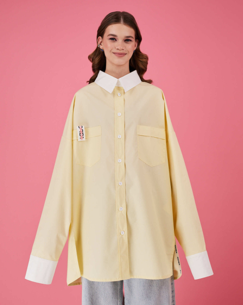 Рубашка макси оверсайз #23