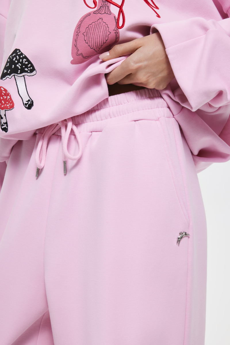 Спортивные брюки DREAMS BY ALENA AKHMADULLINA, цвет: розовый, 225103080404428/110000 купить онлайн