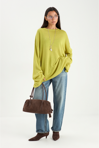 Лонгслив base MIA AIM, цвет: лайм, MIA620 купить онлайн