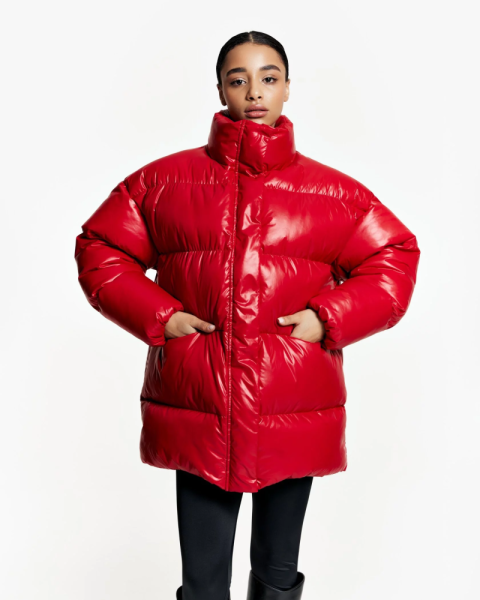 Пуховик PUFFER Y2 RED YONS, цвет: красный,  купить онлайн