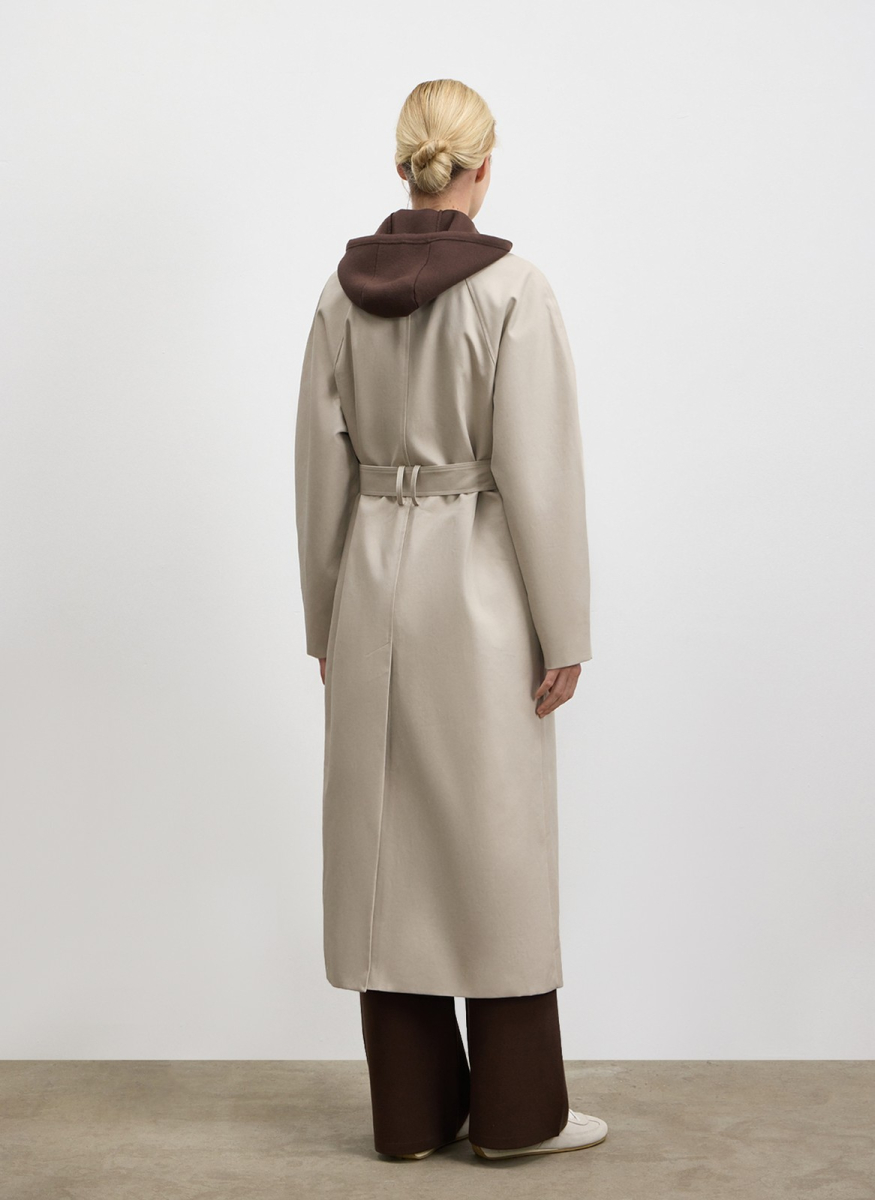 Тренч с объемным рукавом ALL WE NEED, цвет: бежевый,  купить онлайн