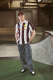 Футболка-поло STRIPES JERSEY SORRY, I’M NOT, цвет: Бордовый,  купить онлайн