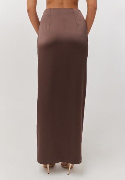 Юбка WooLook, цвет: шоколад, V/UNIQUE/Skirt/W/Choko купить онлайн