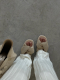 Тапули "KNOT LITE BEIGE" замшевые BYSHIKAT, цвет: бежевый  |новая коллекция купить онлайн