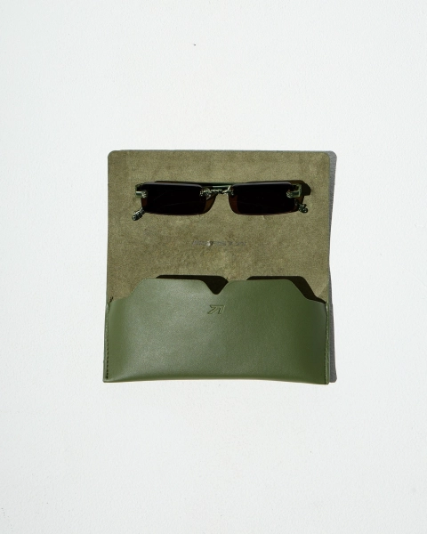 Очки солнцезащитные ASIA ST 71, цвет: зеленый/кофе Ast71.glasses-shizi-green/coffee | новая мужская коллекция купить онлайн