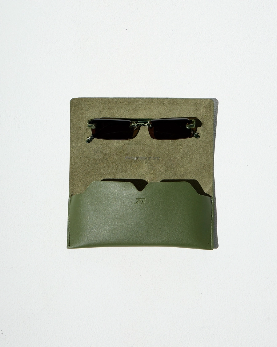 Очки солнцезащитные ASIA ST 71, цвет: зеленый/кофе Ast71.glasses-shizi-green/coffee | новая мужская коллекция купить онлайн