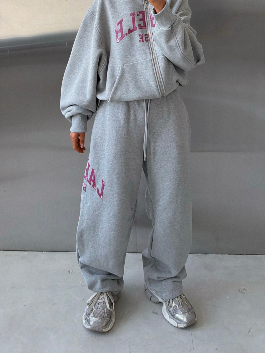 Брюки спортивные Label .B, цвет: серый,  купить онлайн