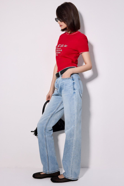 Джинсы из 100% хлопка TOPTOP, цвет: голубой TT.036.16750.600 |новая коллекция купить онлайн