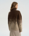 Свитер To be Blossom, цвет: BROWN, 061521 купить онлайн