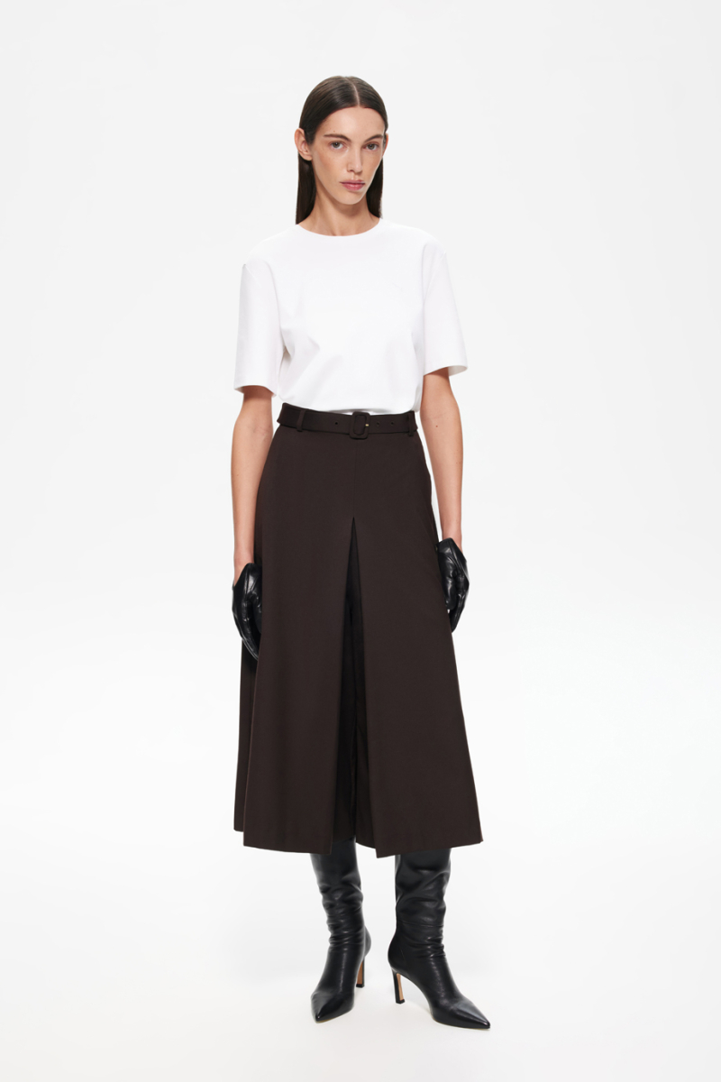 Брюки DREAMS BY ALENA AKHMADULLINA, цвет: коричневый, 225102080204401/108000 купить онлайн