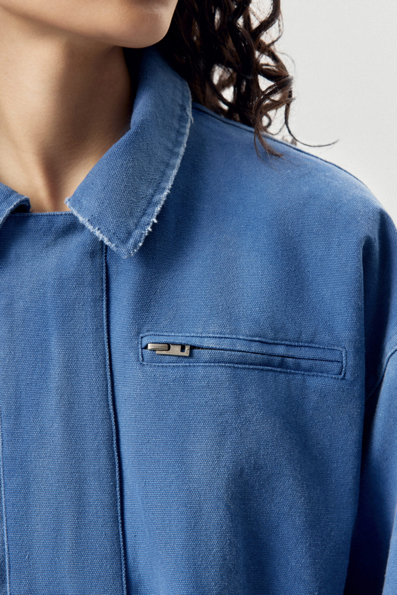 Куртка деним NAIPACHE, цвет: синий, 2614013200 купить онлайн