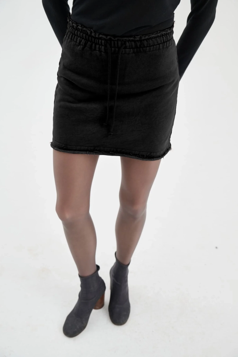 Мини юбка UNKE, цвет: Черный, 2501SK002C_black купить онлайн