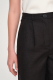Льняные шорты FASHION REBELS, цвет: Чёрный, FR23SS1SH1W350B со скидкой купить онлайн