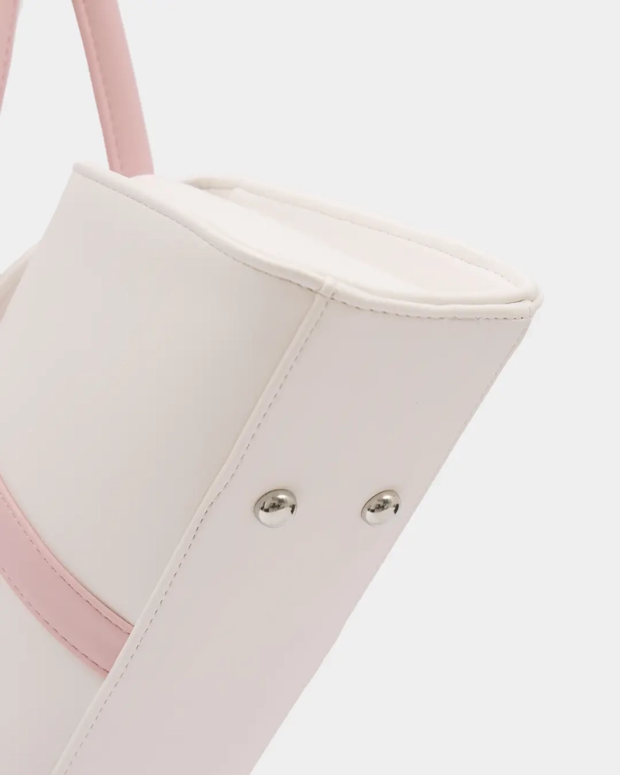 Каркасная сумка-такса с фиксированными ручками Arny Praht, цвет: молочный-зефир  купить онлайн