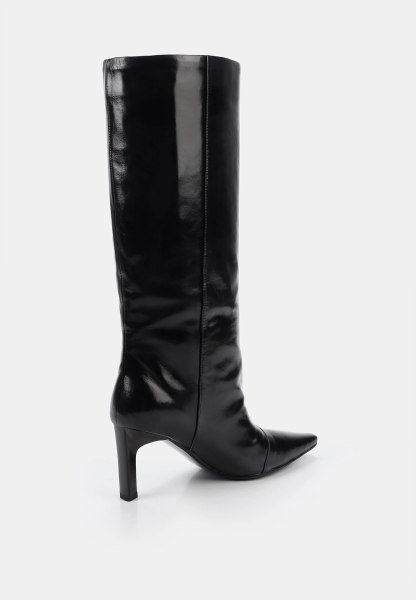 Сапоги из натуральной кожи SBALO, цвет: Черный SHT85 купить онлайн