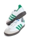 Кроссовки мужские Adidas Samba OG "White Green" NKDADDYS SNEAKERS, цвет: белый IG1024 купить онлайн