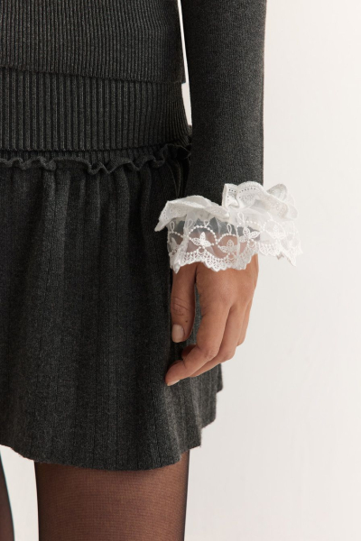 Кардиган из смесовой вискозы TOPTOP, цвет: серый, TT.051.17946.800 купить онлайн