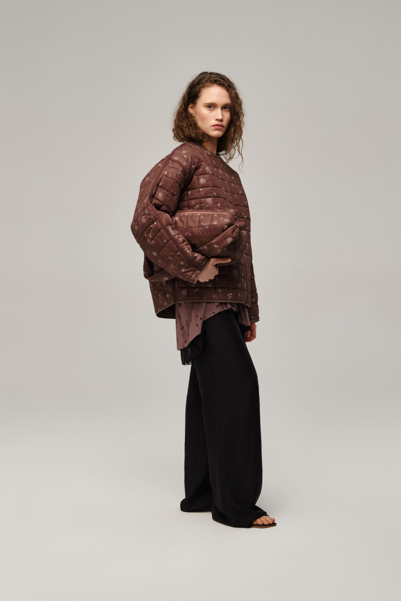 Двухсторонняя куртка UNKE, цвет: коричневый, 2502JK001C_BR купить онлайн