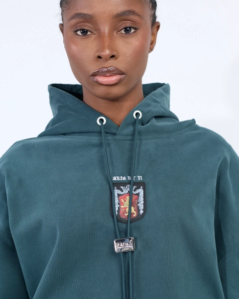 Худи с патчем ASIA ST 71, цвет: зеленый, Ast71.hood-harpy-green купить онлайн