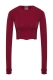 Кроп топ CLASS CATCH, цвет: burgundy,  купить онлайн