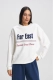 Свитшот FAR EAST Erist store, цвет: белый, НФ-00001627 купить онлайн