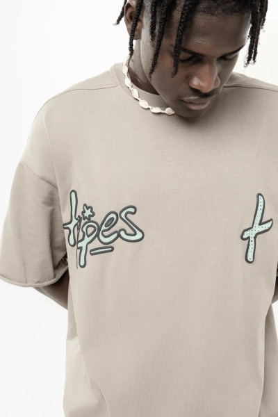 Футболка Brown "unprocessed T-Shirt" types, цвет: коричневый,  купить онлайн