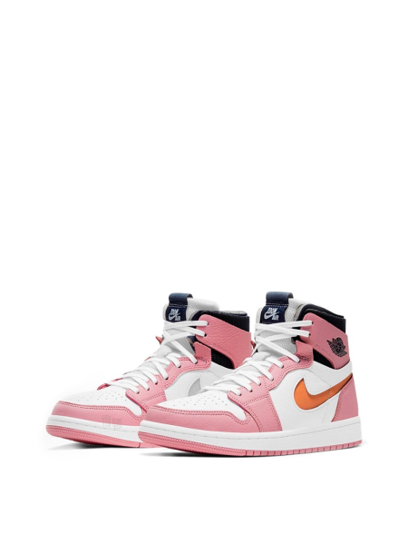 Кроссовки Nike Air Jordan 1 High Zoom shvetsov store, цвет: розовая глазурь CT0979-601 купить онлайн