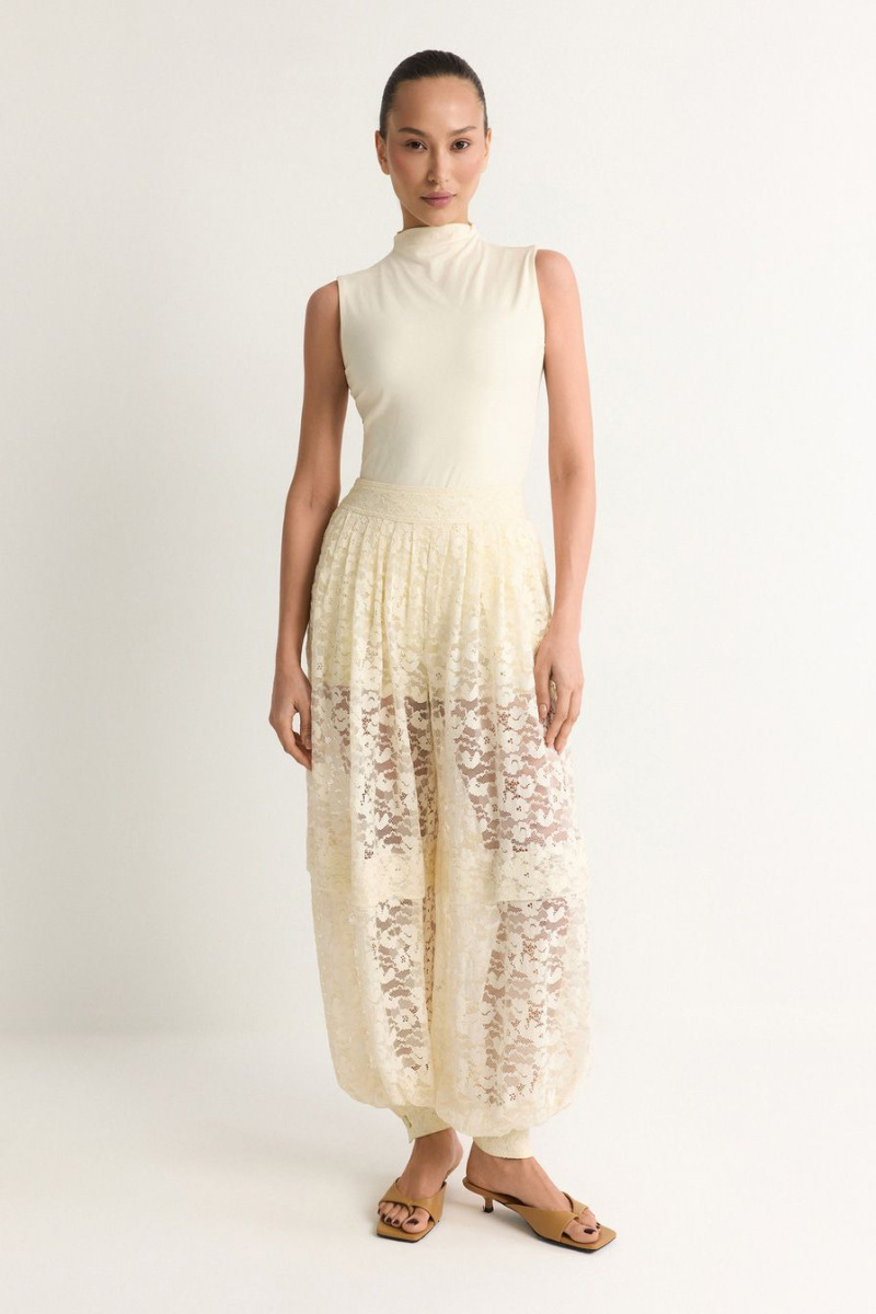 Брюки из смесового хлопка