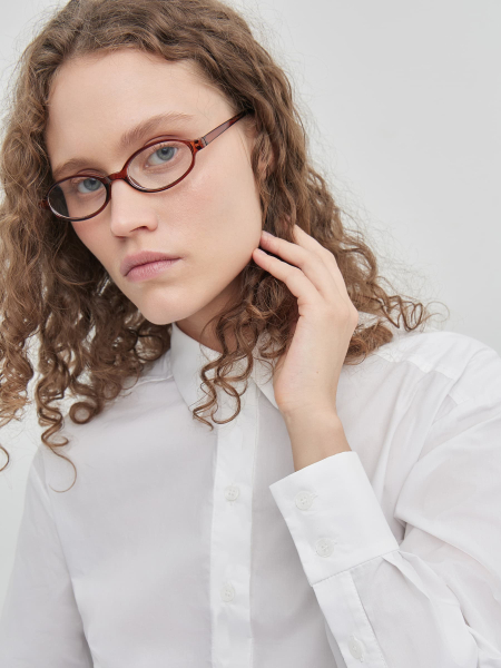 Рубашка классическая TRU, цвет: белый, 23-302-00 купить онлайн