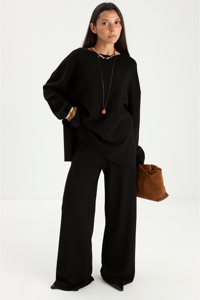 Костюм (джемпер+брюки) MIA AIM, цвет: Черный, MIA608 купить онлайн