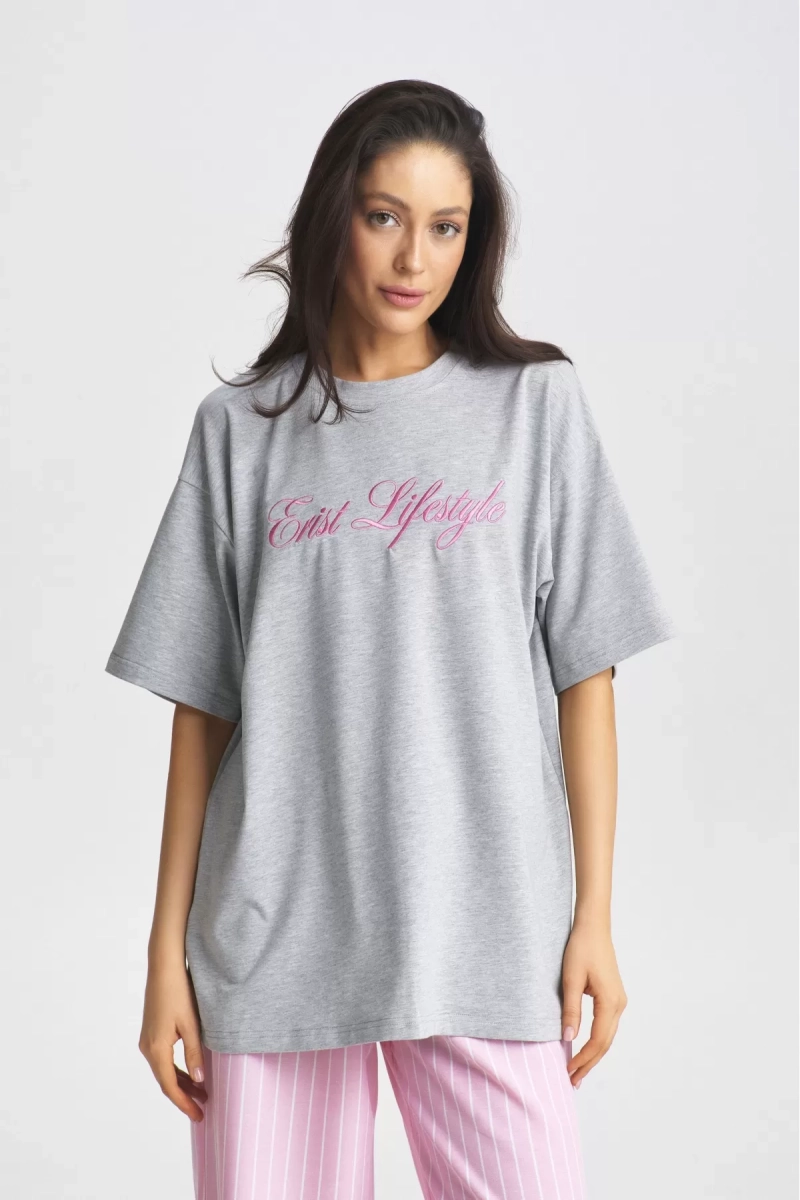 Футболка ERIST STORE Grey Melange