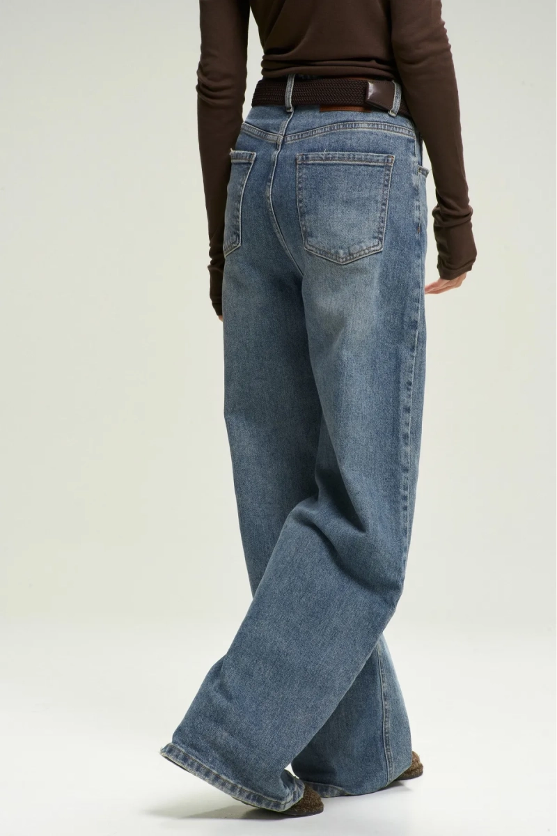 Джинсы-трубы Classic Blue Erist store, цвет: синий, НФ-00001674 купить онлайн