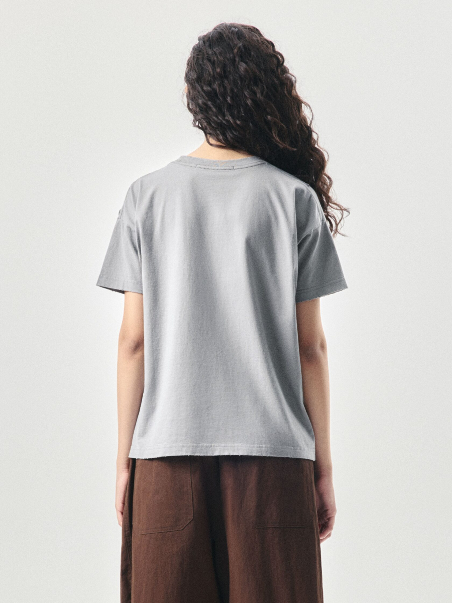 Футболка Посмотри, кем я стал NAIPACHE, цвет: серо-синий, 2611007800 купить онлайн