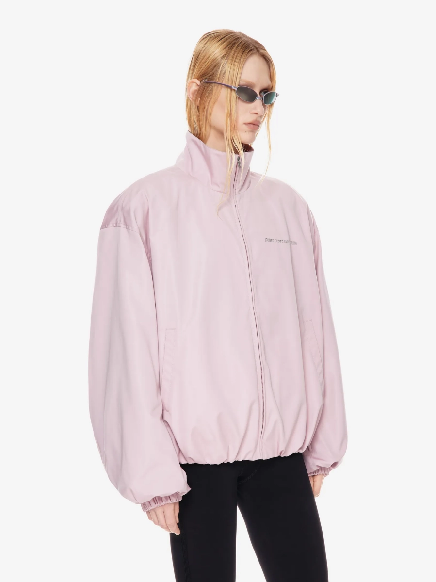 Олимпийка с увеличенной линией плеча POST POST SCRIPTUM, цвет: розовый  |трендовая новинка купить онлайн