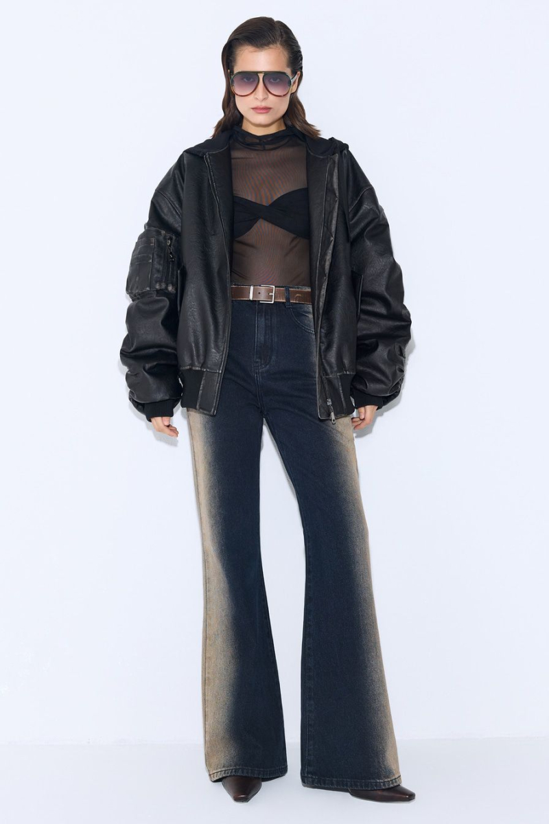 Джинсы с эффектом стирки TOPTOP, цвет: синий, TT.036.16083.620 купить онлайн