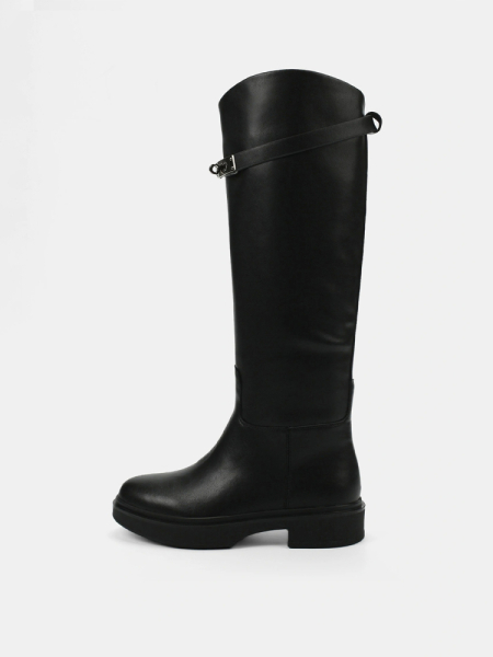 Сапоги демисезонные жокейские натуральная кожа