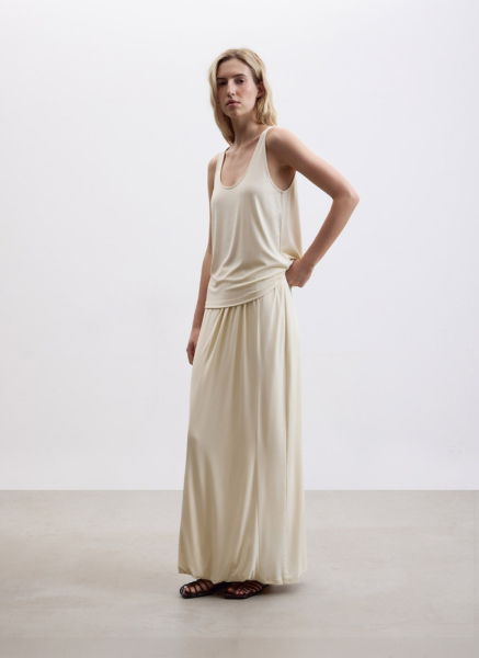 Юбка из трикотажа