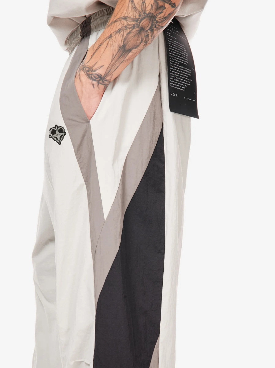 Брюки " chrome heart " p.p.s., цвет: гипсовый,  купить онлайн