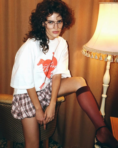 Футболка T-SHIRT HEART STEALER THE ORLINES, цвет: Milk, TS-HRTSTLR купить онлайн