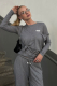 Лонгслив slim-fit из модала GREY Label .B, цвет: grey, Tp.03.3.4101/2GR купить онлайн