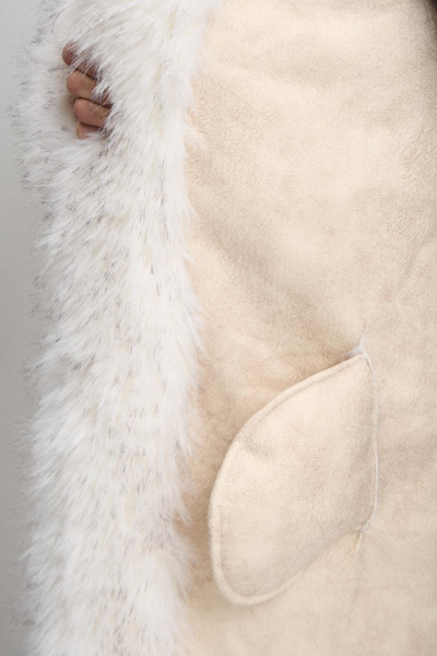 Шуба MOLARI ENEVOO, цвет: белый, 07113 купить онлайн