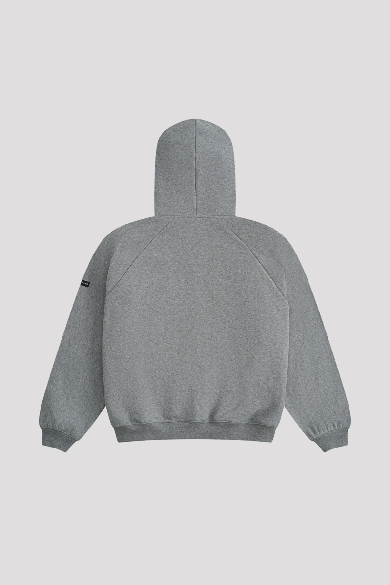 Худи ГОША РУБЧИНСКИЙ, цвет: серый меланж, HD_1601_GREY_MELANGE купить онлайн