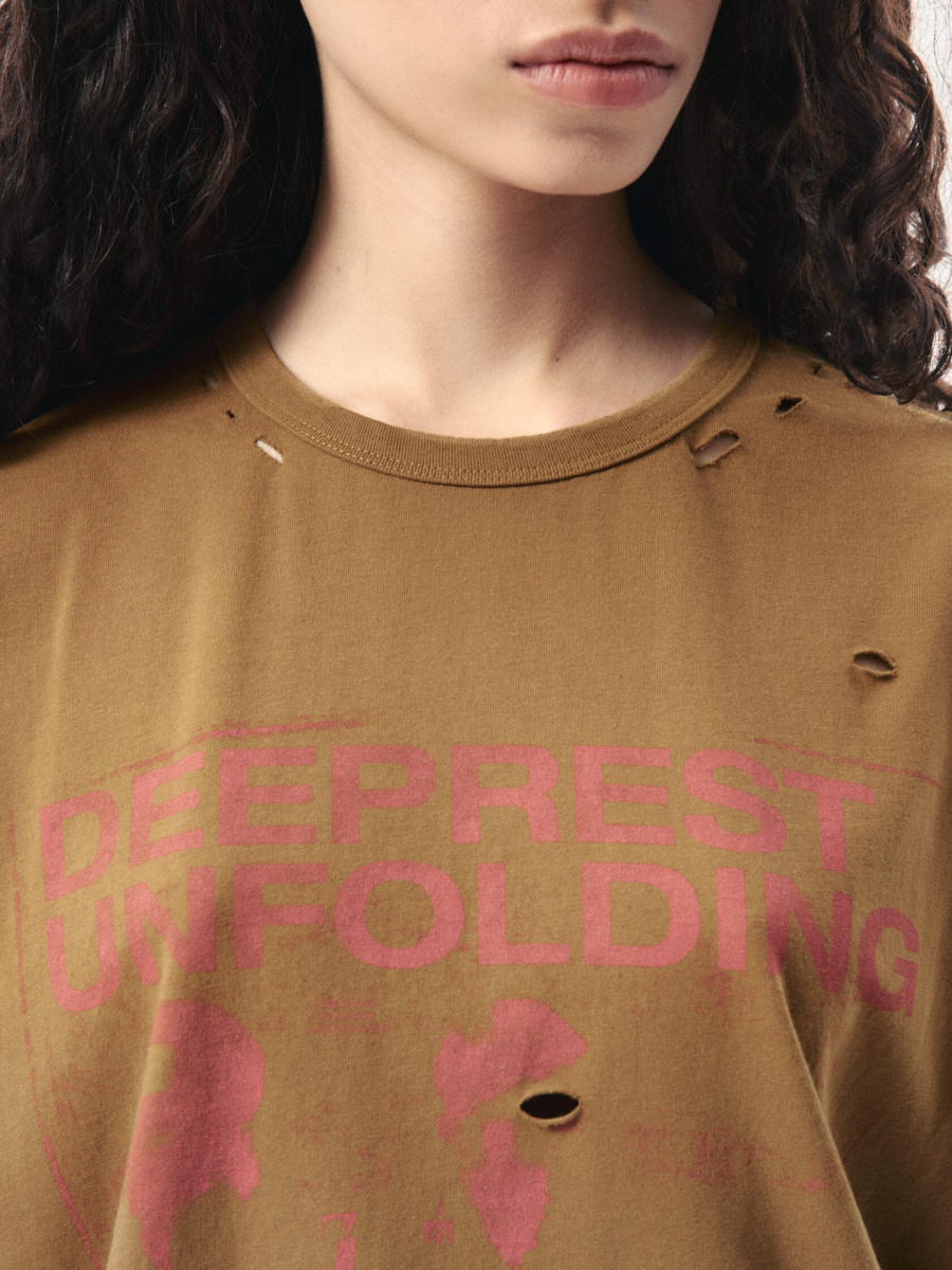 Футболка Открытие NAIPACHE, цвет: Кофейный, 2611009700 купить онлайн