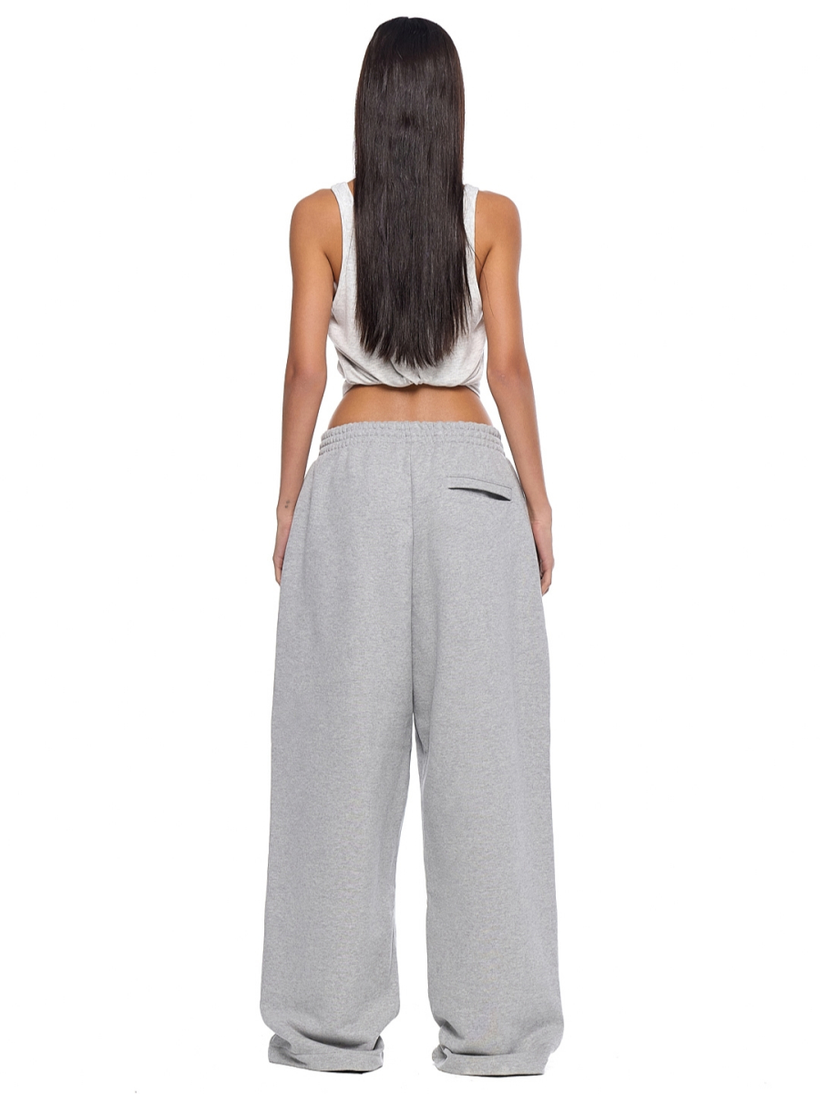 Широкие брюки FRHT&OUT OF REACH, цвет: серый, SWPLGGM купить онлайн