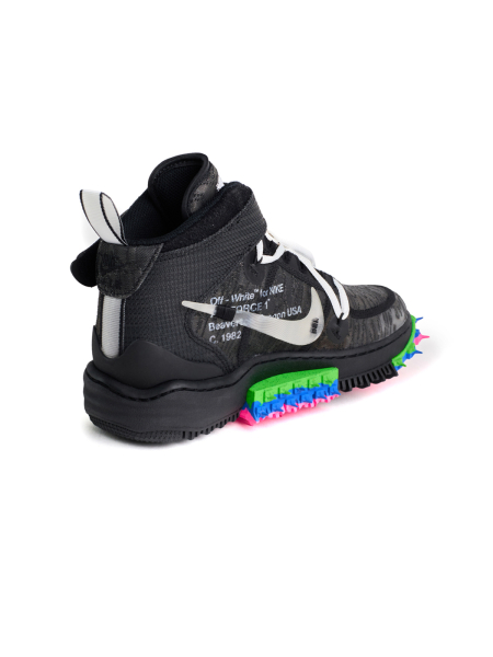 Кроссовки унисекс Nike Air Force 1 Mid Off-White "Black" NKDADDYS SNEAKERS, цвет: Чёрный DO6290-001 купить онлайн