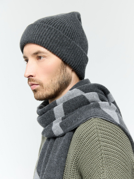 Шапка бойфренда из смесового кашемира